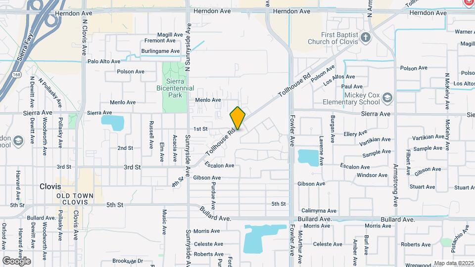 1641 Bloom Ave Map and Location Details