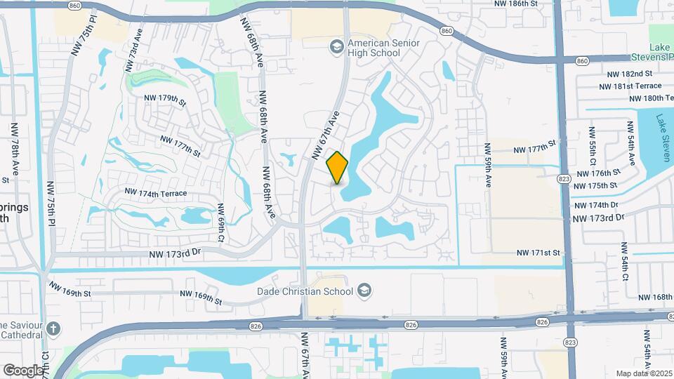 17361 NW 66th Ct Map and Location Details