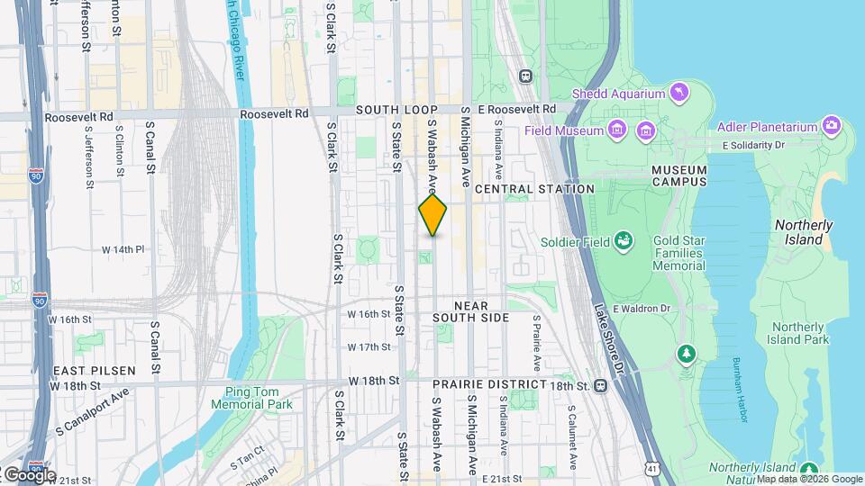 1472 S Wabash Ave Map and Location Details