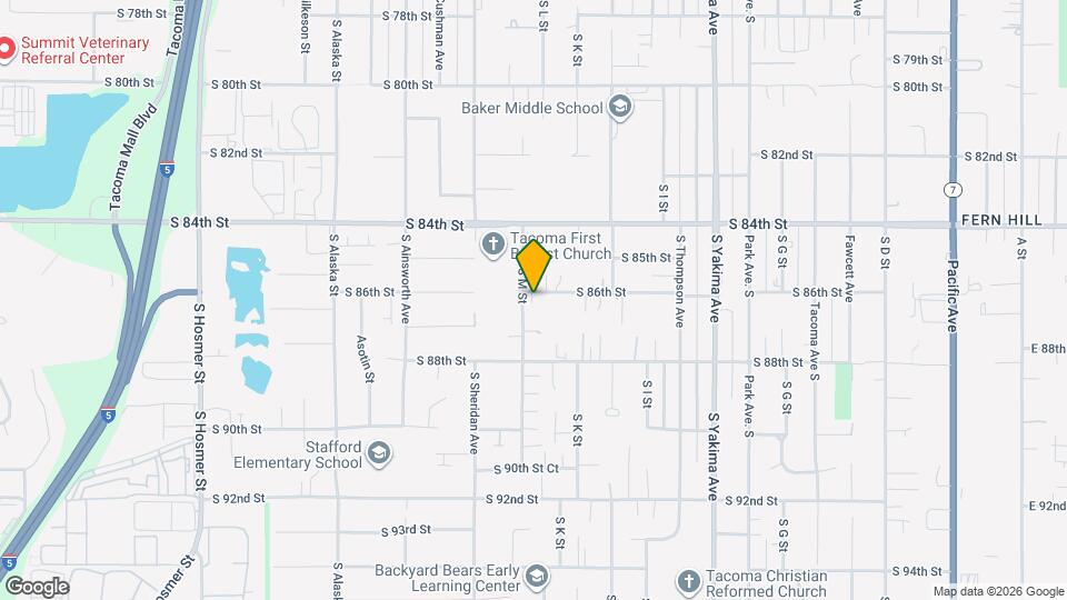 1060 S 86th St Map and Location Details