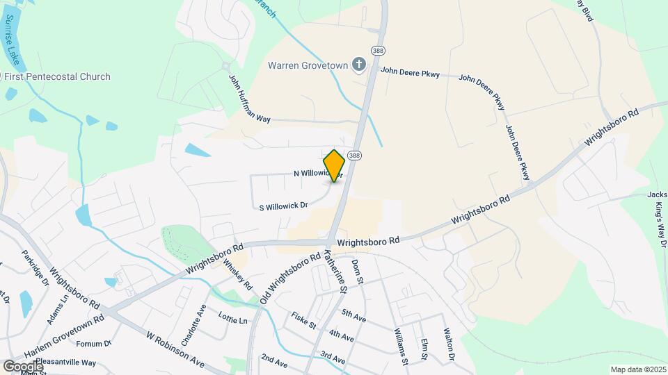 806 S Willowick Dr Mapa y Detalles de la Ubicación