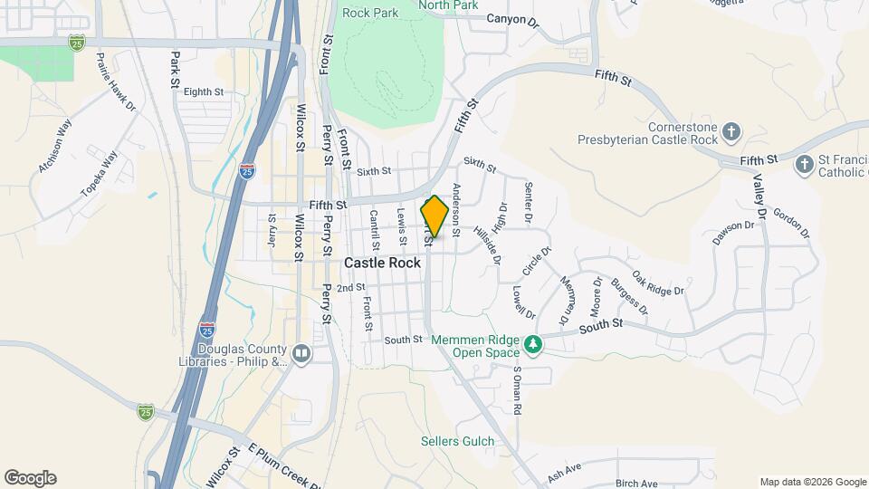 308 Gilbert St Map and Location Details