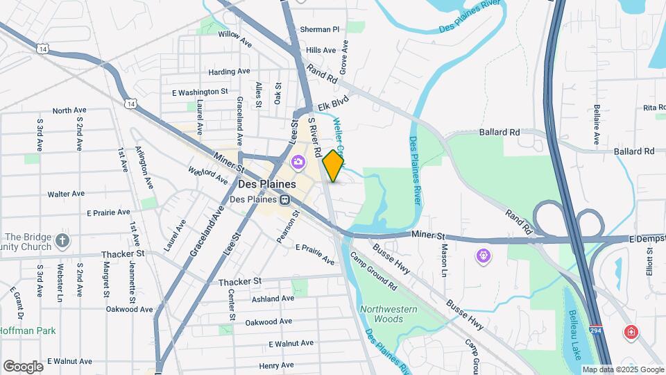 659 S River Rd Map and Location Details