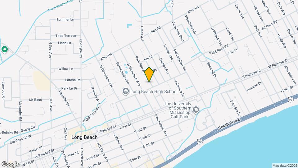 101 Park Row Ave Map and Location Details