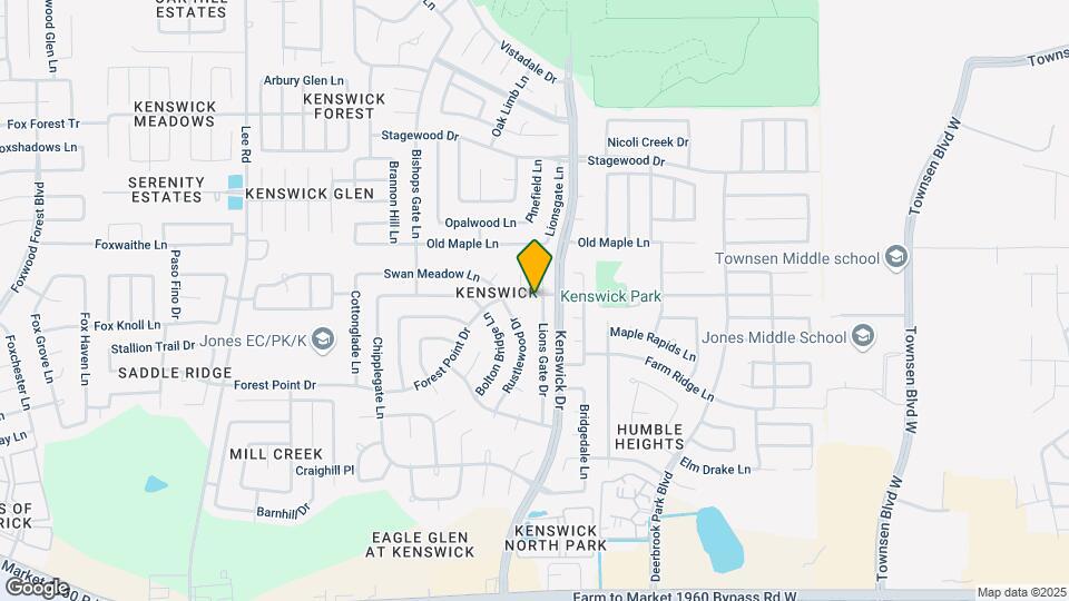 8518 Forest Point Dr Map and Location Details