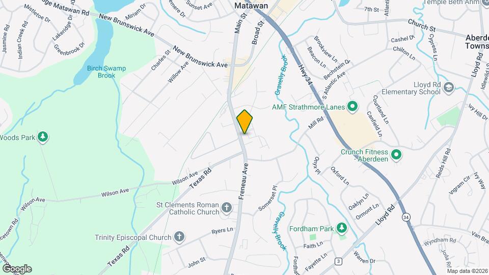 The Preserve at Matawan Map and Location Details