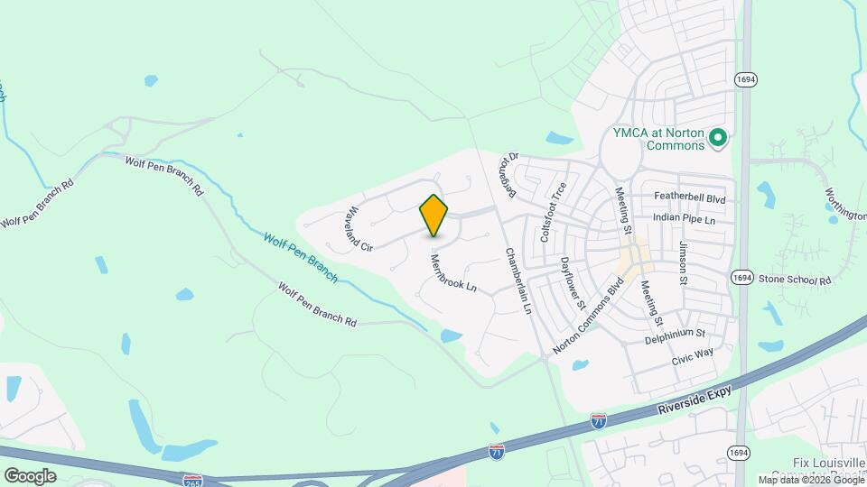 5608 Merribrook Ln Map and Location Details