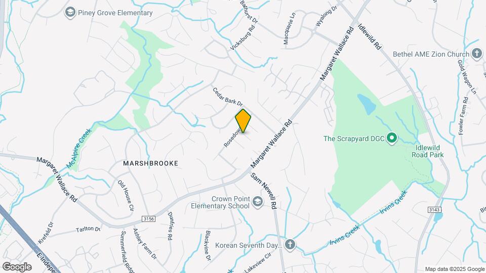 9608 Harness Ln Map and Location Details