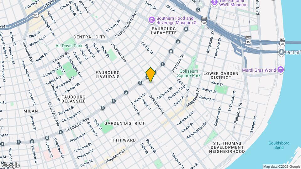 1520 Josephine St, Unit A Mapa y Detalles de la Ubicación