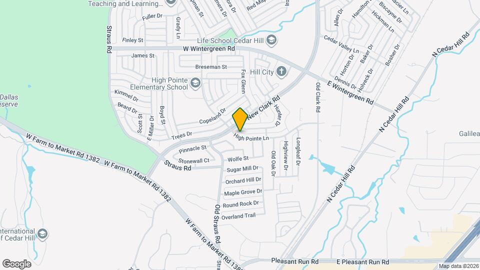 232 High Pointe Ln Map and Location Details