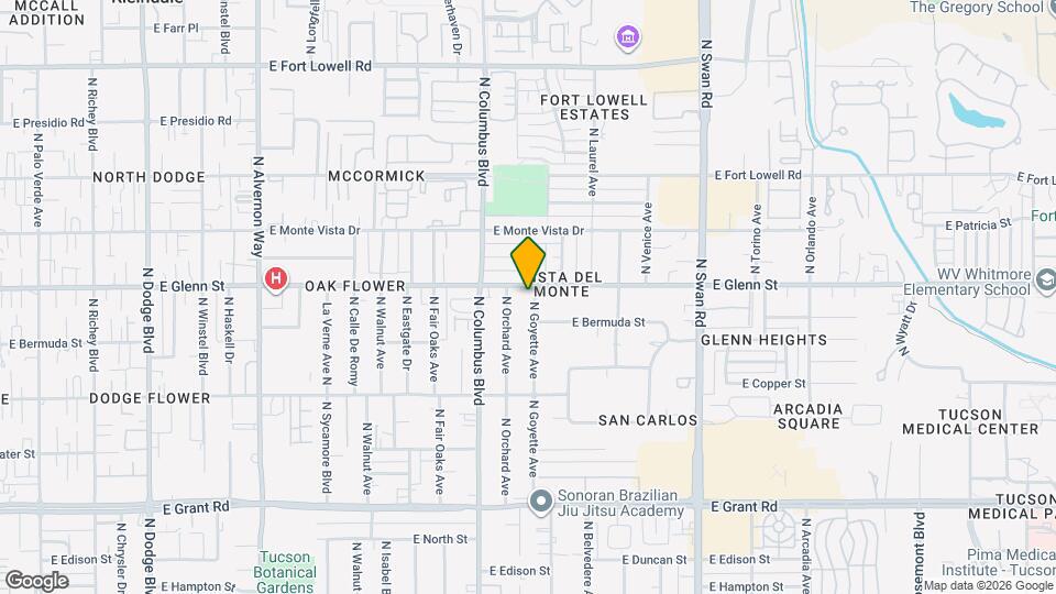 2775 N Goyette Ave Map and Location Details