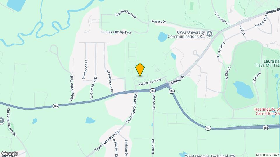 The Birches on Maple Map and Location Details