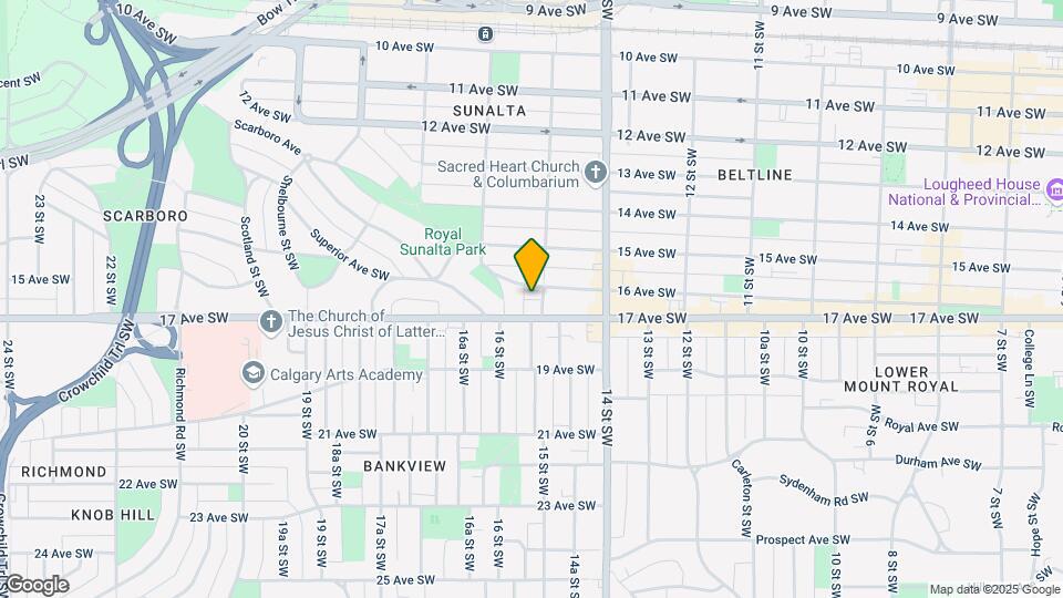 1605 15th St SW Map and Location Details
