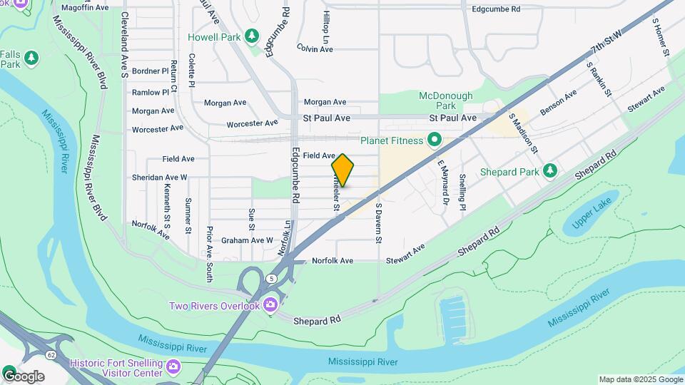 1749 Wordsworth Ave, Unit 4 Mapa y Detalles de la Ubicación