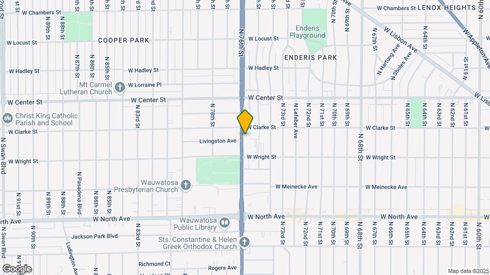 2554 N Wauwatosa Ave Map and Location Details