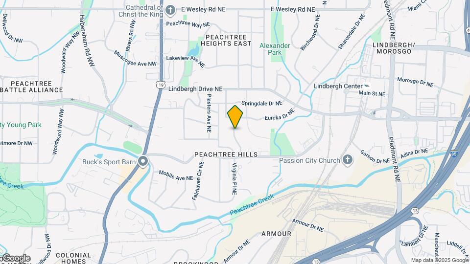 2373 Virginia Pl NE Map and Location Details