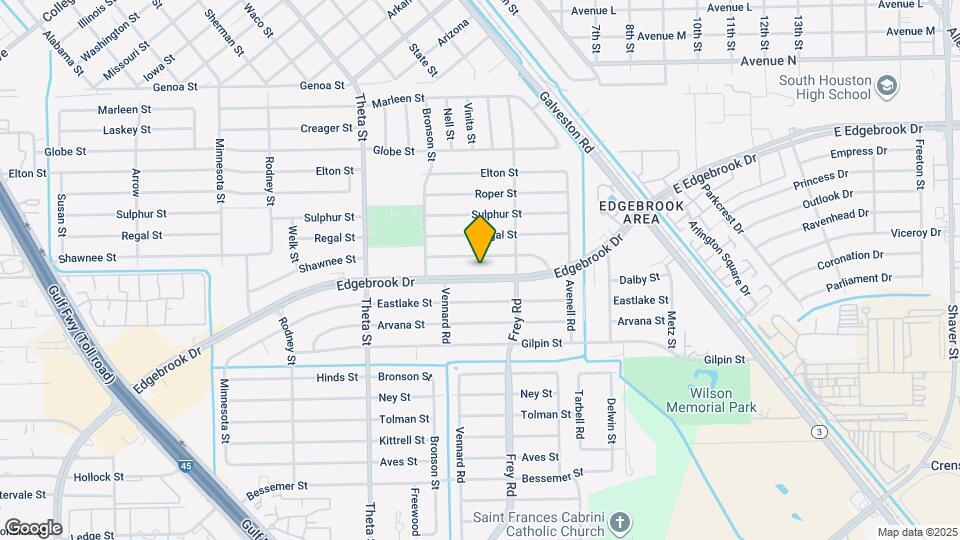 631 Edgebrook Dr Map and Location Details