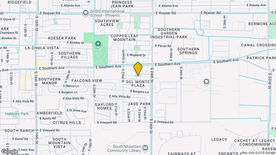 2302 E Lynne Ln Map and Location Details