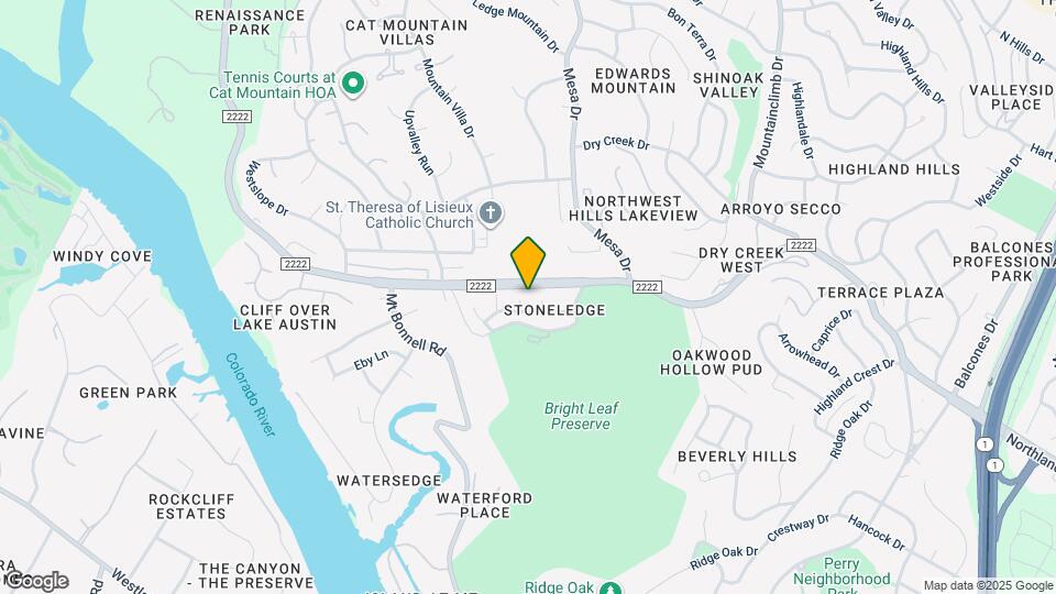 5605 Creek Meadows Cove Map and Location Details