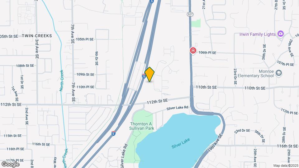 Furnished Studio-Seattle - Everett - Silve Map and Location Details