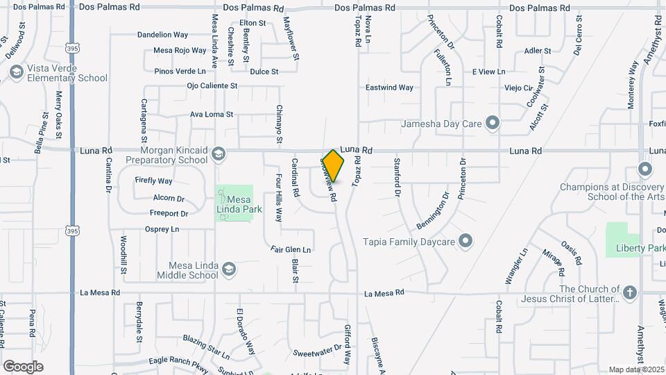 13197 Snowview Rd Map and Location Details