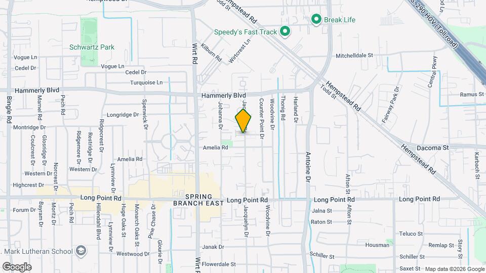 7703 Kivu Ln Map and Location Details