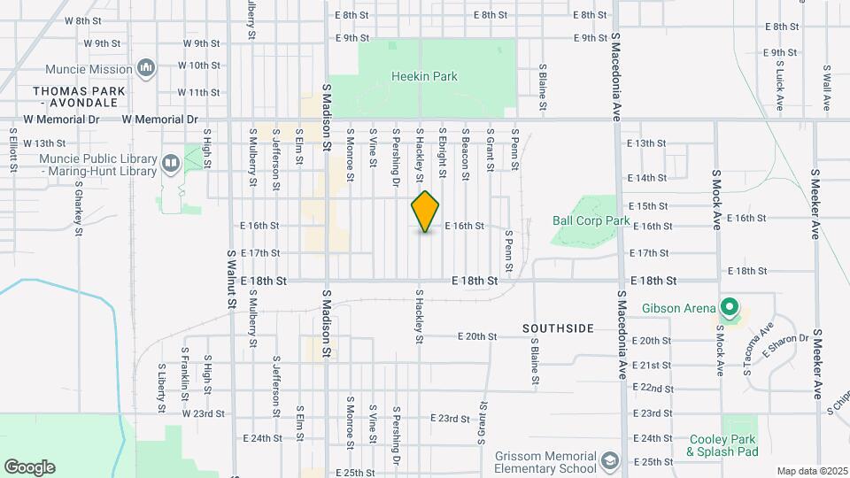 2310 S Hackley St Mapa y Detalles de la Ubicación