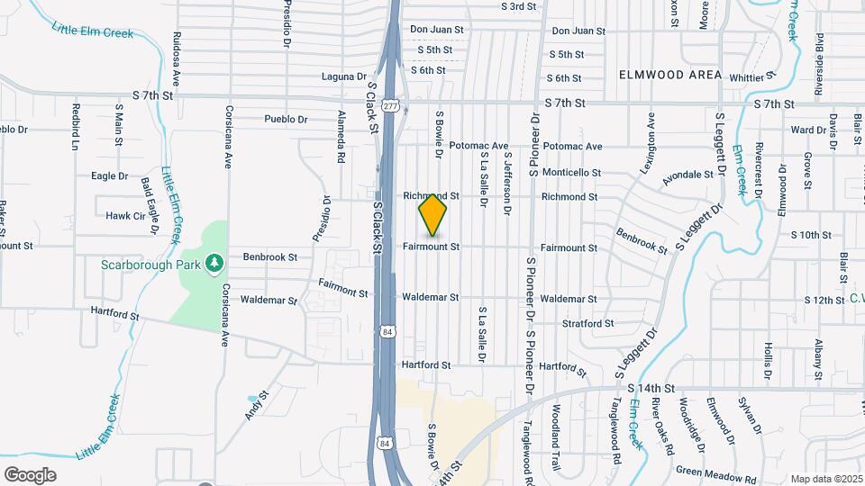 1142 S Bowie Dr Map and Location Details