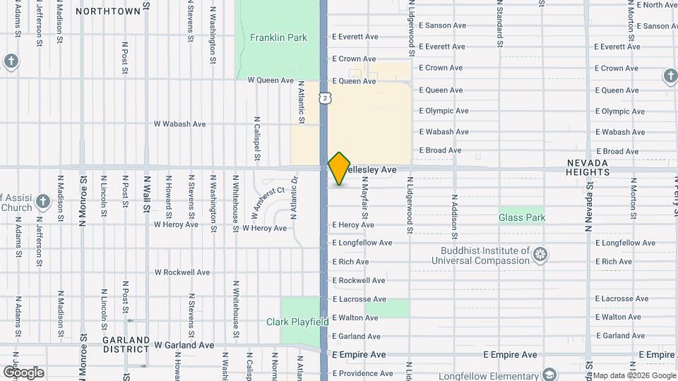 18 E Hoffman Ave Map and Location Details