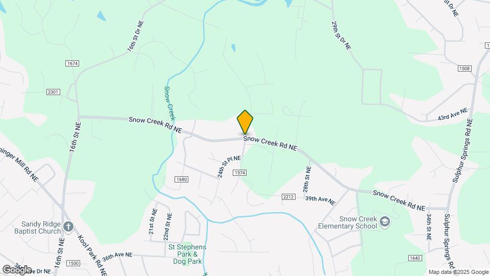 2517 Snow Creek Rd NE Map and Location Details