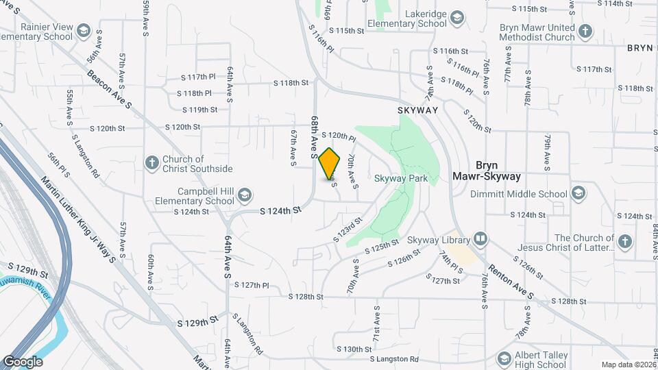 12055 69th Ave S Map and Location Details