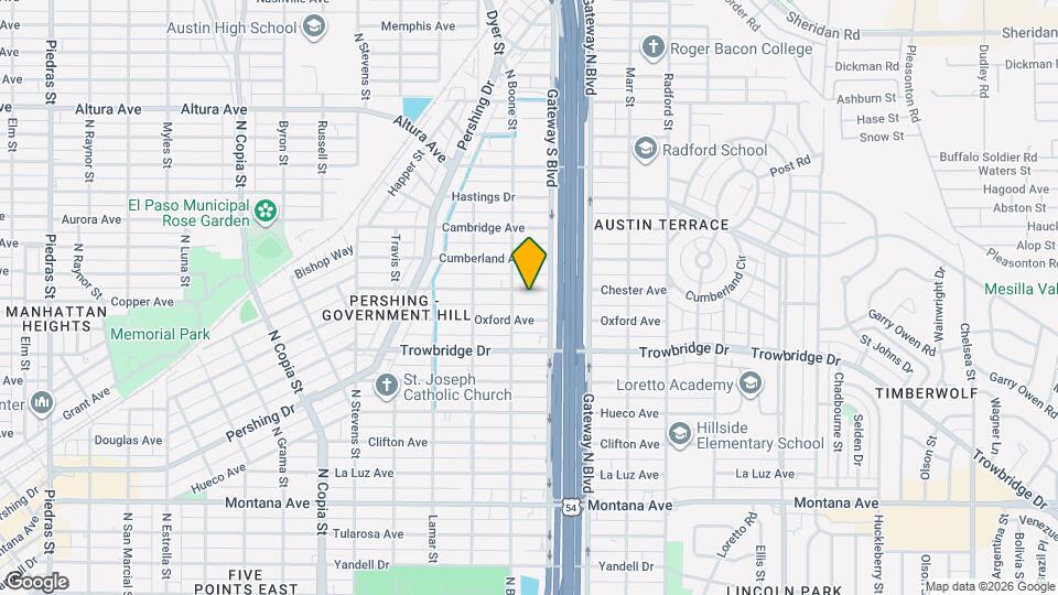 4116 Chester Ave Map and Location Details