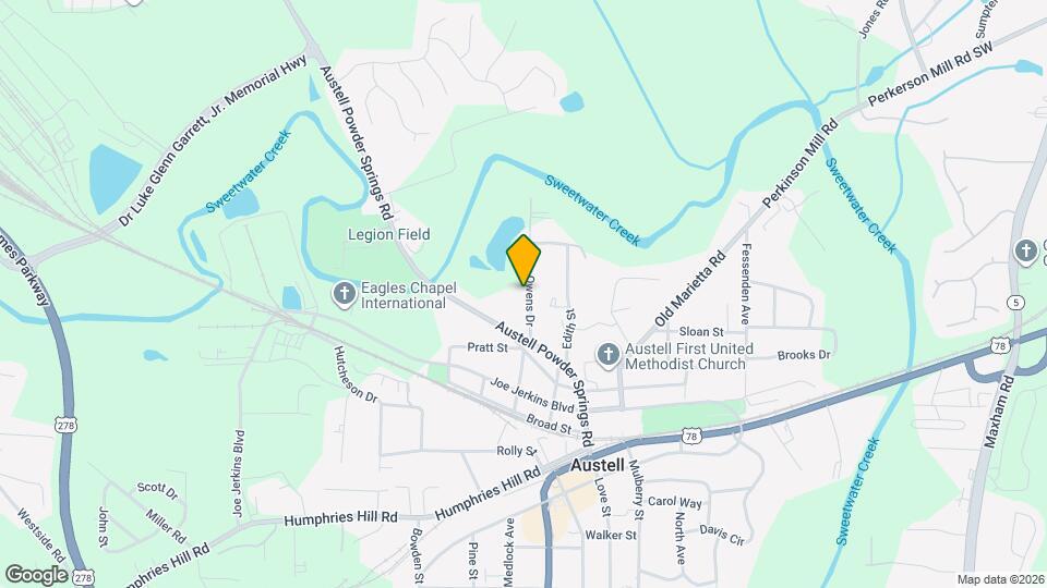 5578 Owens Dr Mapa y Detalles de la Ubicación