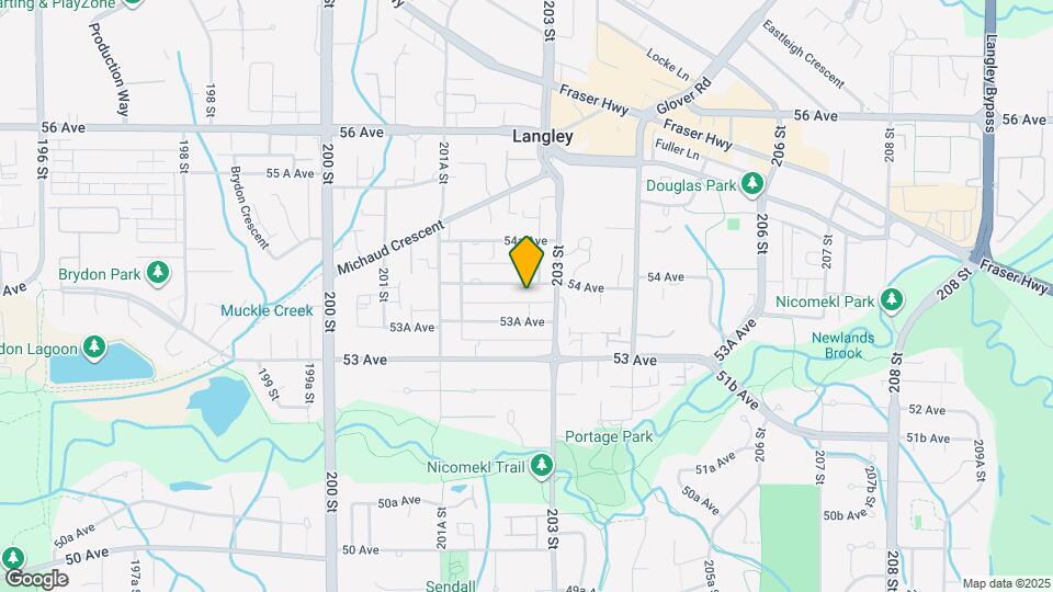 20268 54 Av Map and Location Details