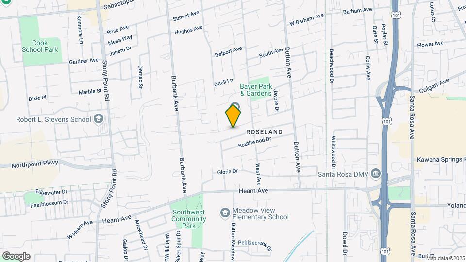 744 Liana Dr Mapa y Detalles de la Ubicación