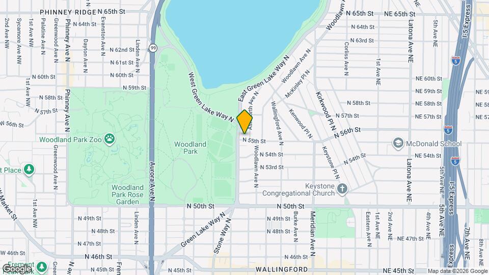 1410 N 55th St Mapa y Detalles de la Ubicación