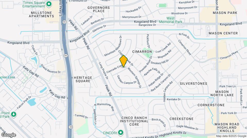 1030 Cheyenne Meadows Dr Map and Location Details