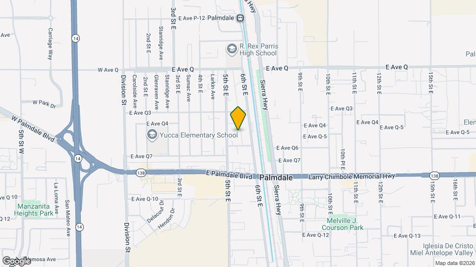 522 E Ave Q5, Unit 18 Map and Location Details