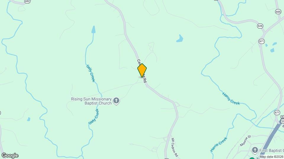 769 Cedar Gate Rd Map and Location Details