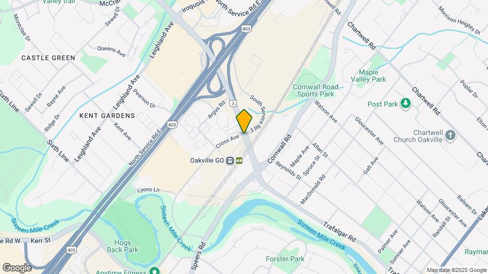 510-3079 TRAFALGAR Road Map and Location Details