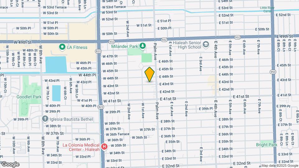 43 W 43rd St Map and Location Details