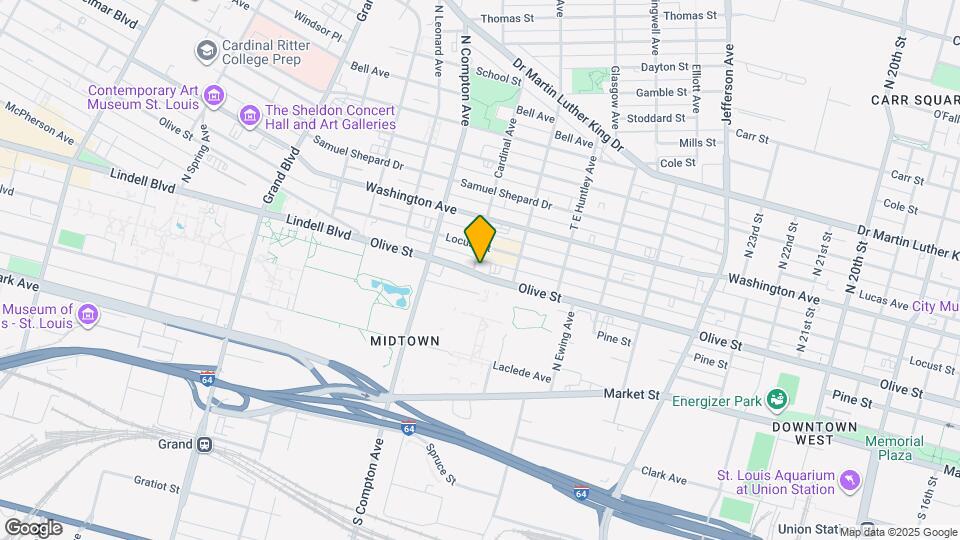 3041 Olive St Map and Location Details