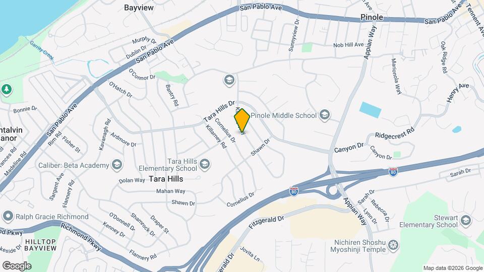 1550 Kildare Way Map and Location Details