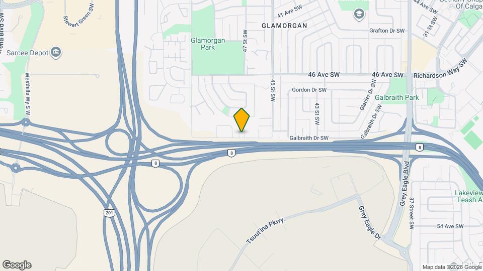 4850 50 Av SW, Unit B1000 Map and Location Details