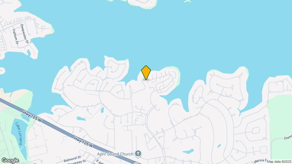 135 April Point Dr N Map and Location Details