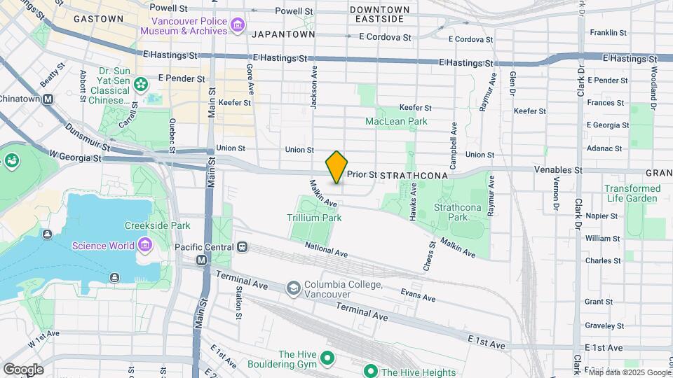 545 Atlantic St Map and Location Details