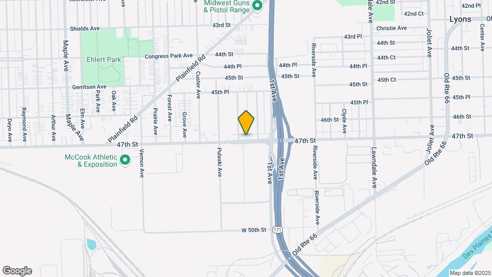8604 W 47th St Map and Location Details