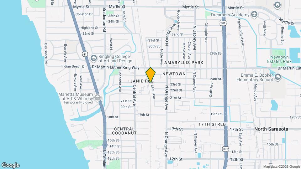 2381 Leon Ave Mapa y Detalles de la Ubicación
