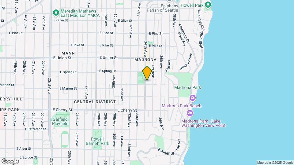 3400 E Marion St Mapa y Detalles de la Ubicación