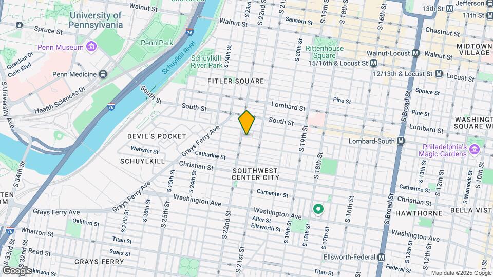 2136 Pemberton St Map and Location Details